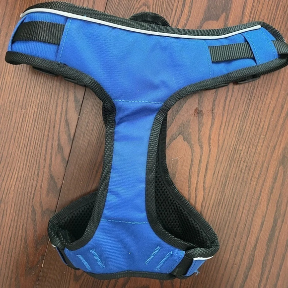 PetSafe EasySport Dog Harness Blue‎ Black Size Small NWOT Grab Handle Reflective - Picture 5 of 8